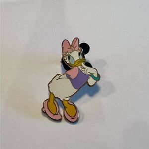 Daisy Duck Collectors Pin - Pink, Purple, Yellow